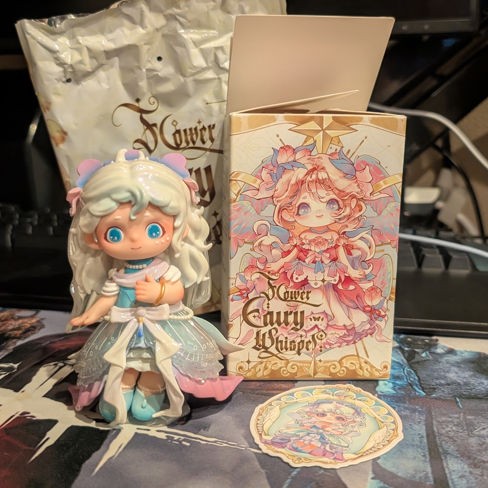 Flower Fairy Whisper Figurine Confirmed - Violet Ocean